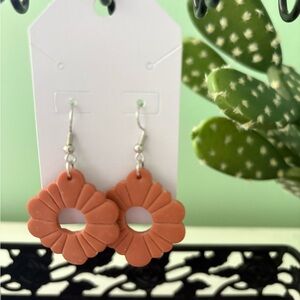 NWT Southwest Clay Earrings in Terracotta